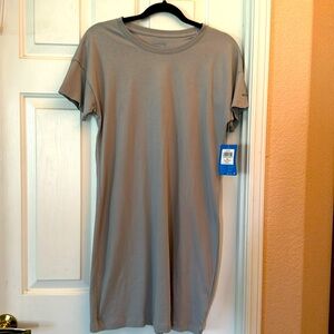 Columbia grey midi dress